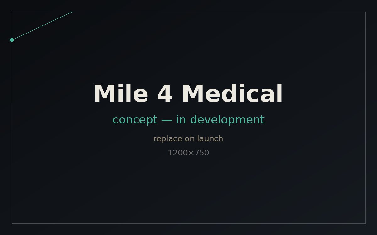 Mile 4 Medical Centre concept